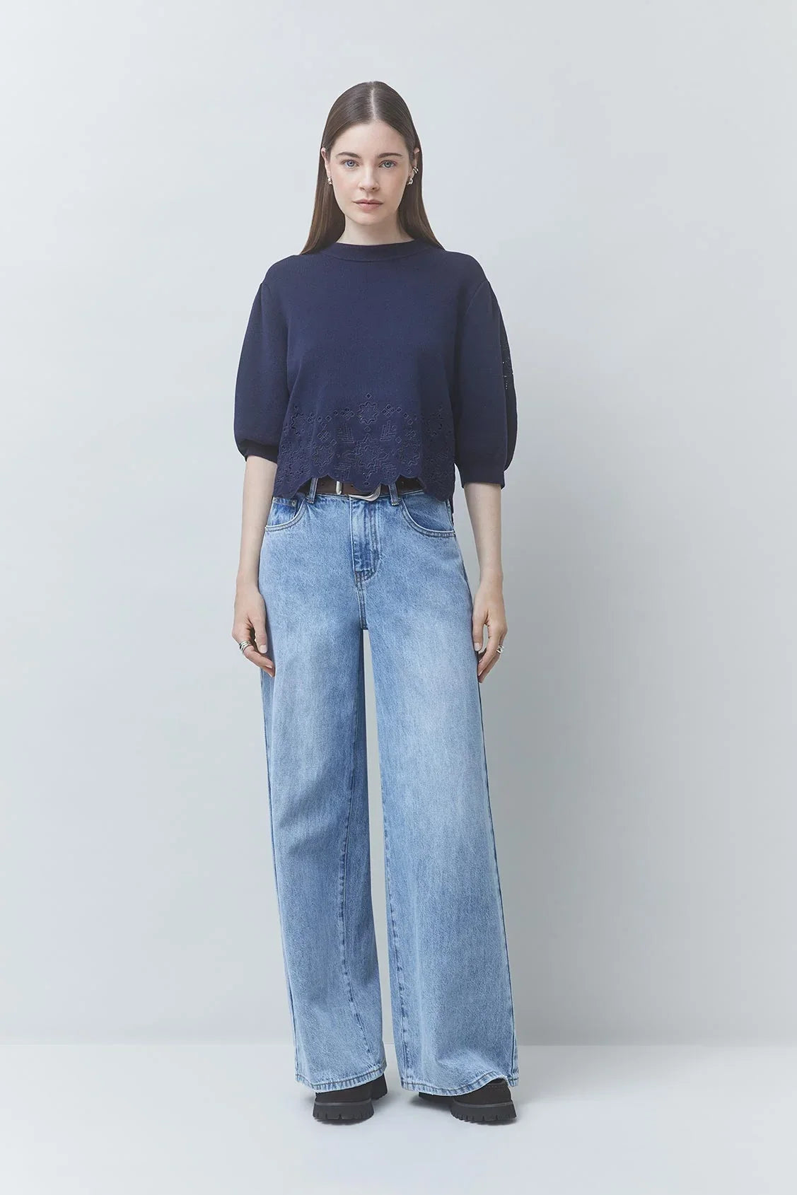 Pull Parvi - 03-BLEU NUIT – bild 1