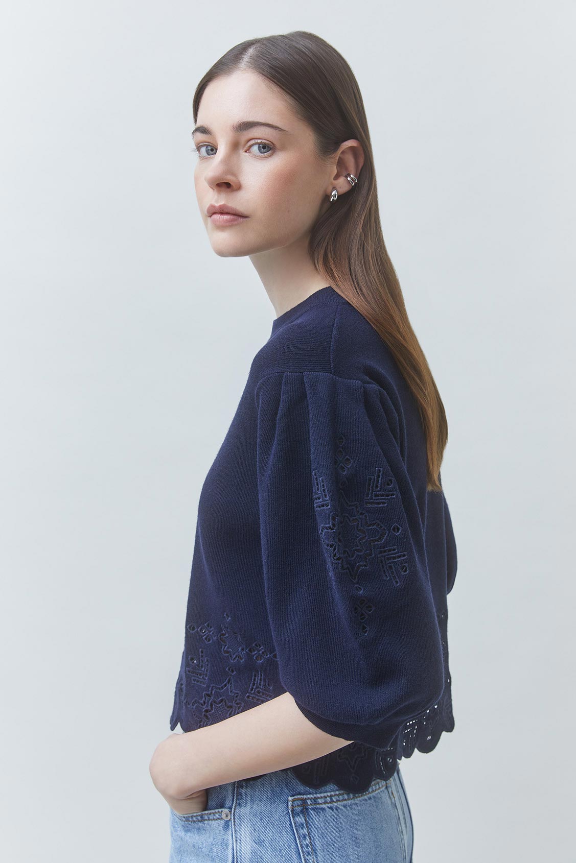 Pull Parvi - 03-BLEU NUIT – bild 3