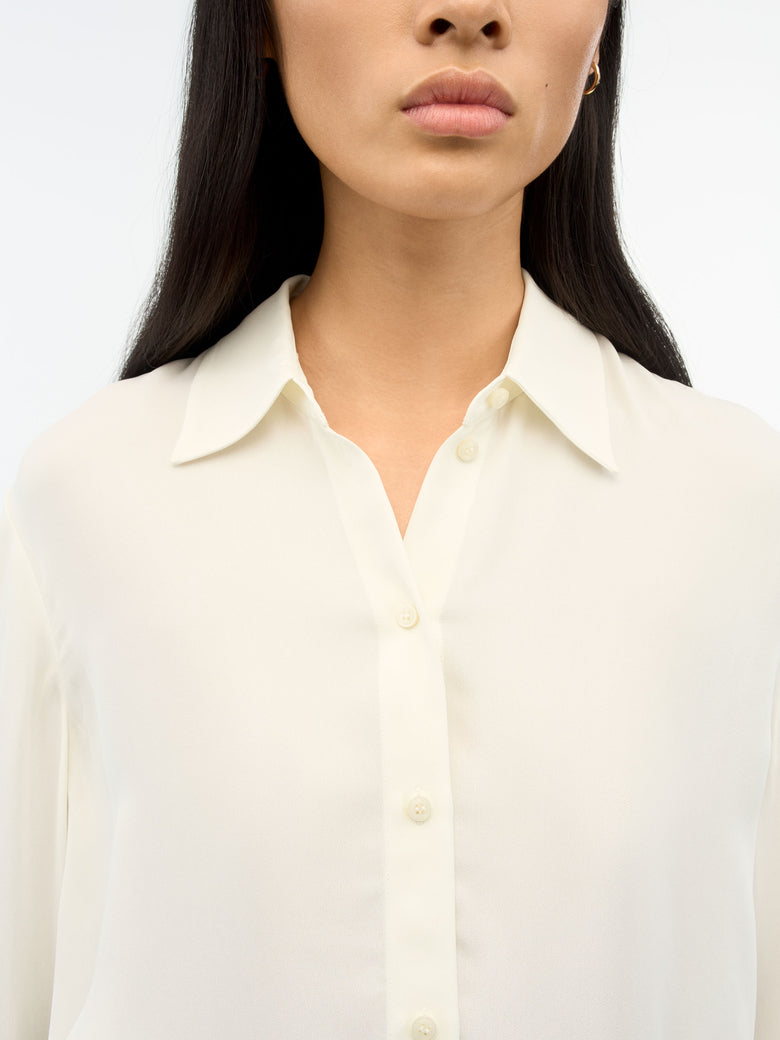 Camilla Blus - Soft White