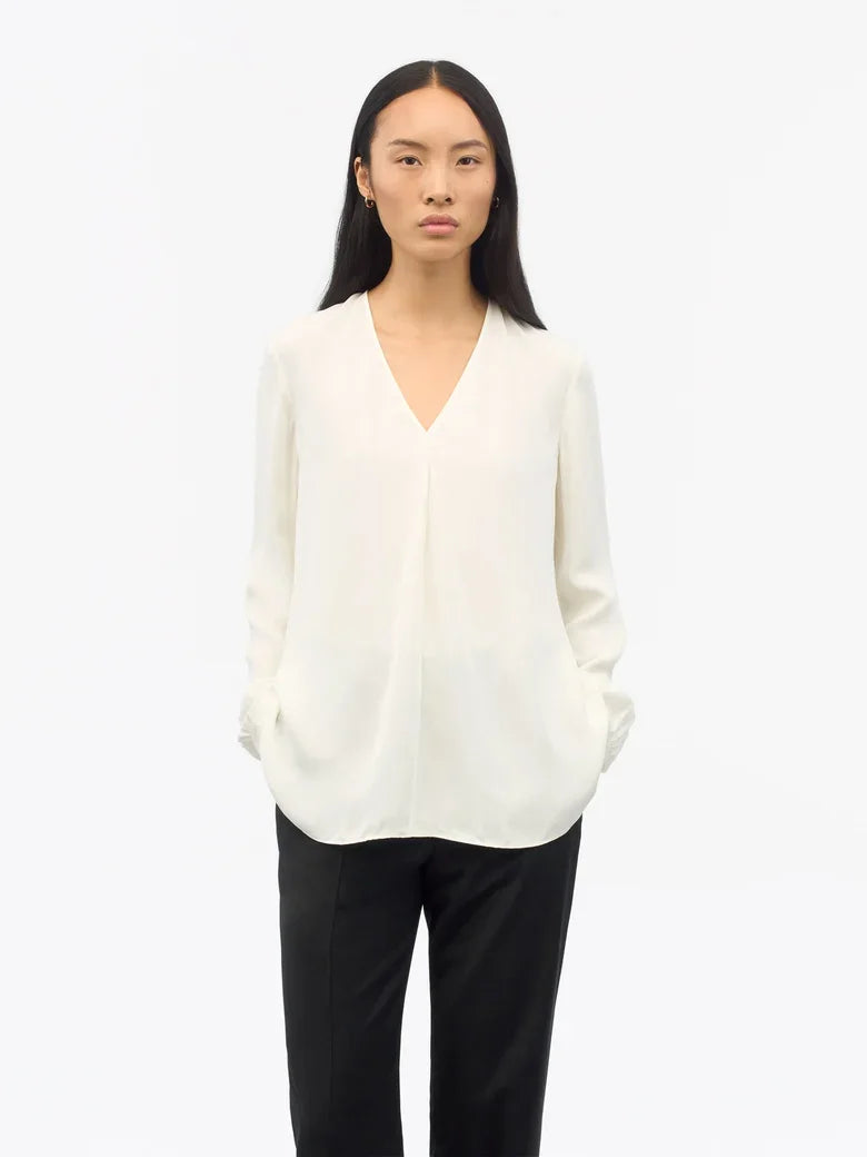 Tiger of Sweden Klara blus i soft white