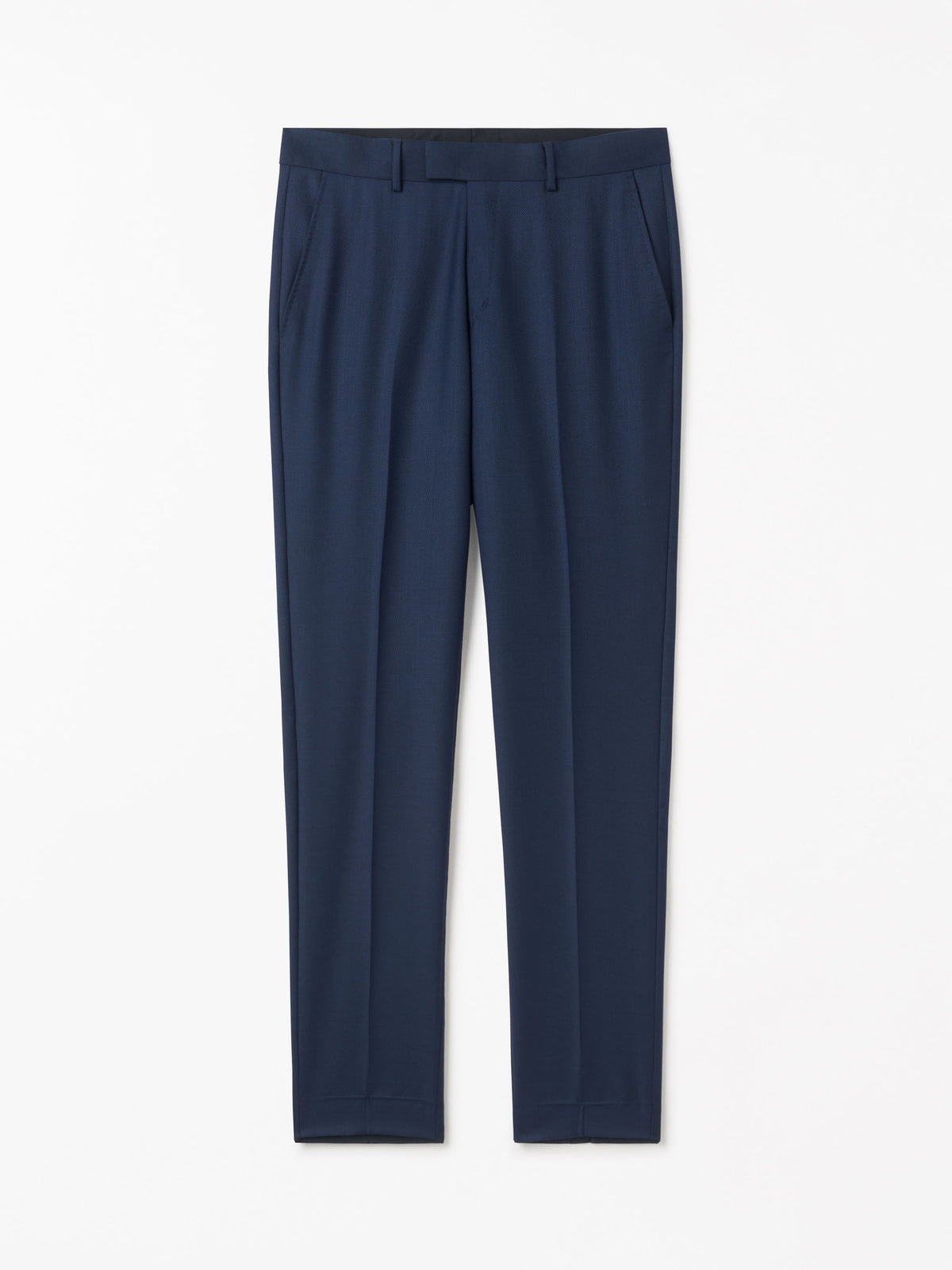 Tenuta Slim-Fit Byxor - Mörkblå – framsida