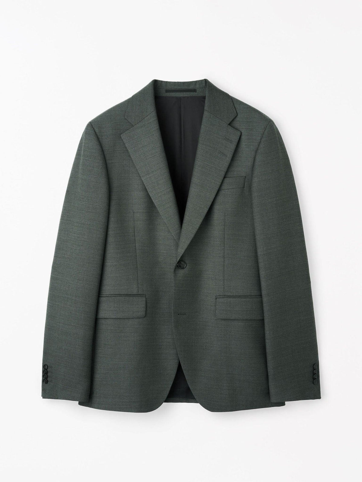 Tiger of Sweden Ease Slim-Fit kostymkavaj i mörkgrön