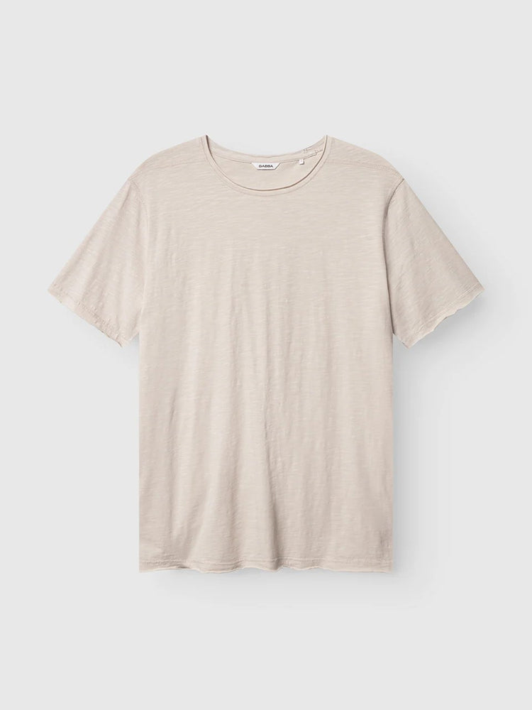 T-shirt crewneck - White Almond