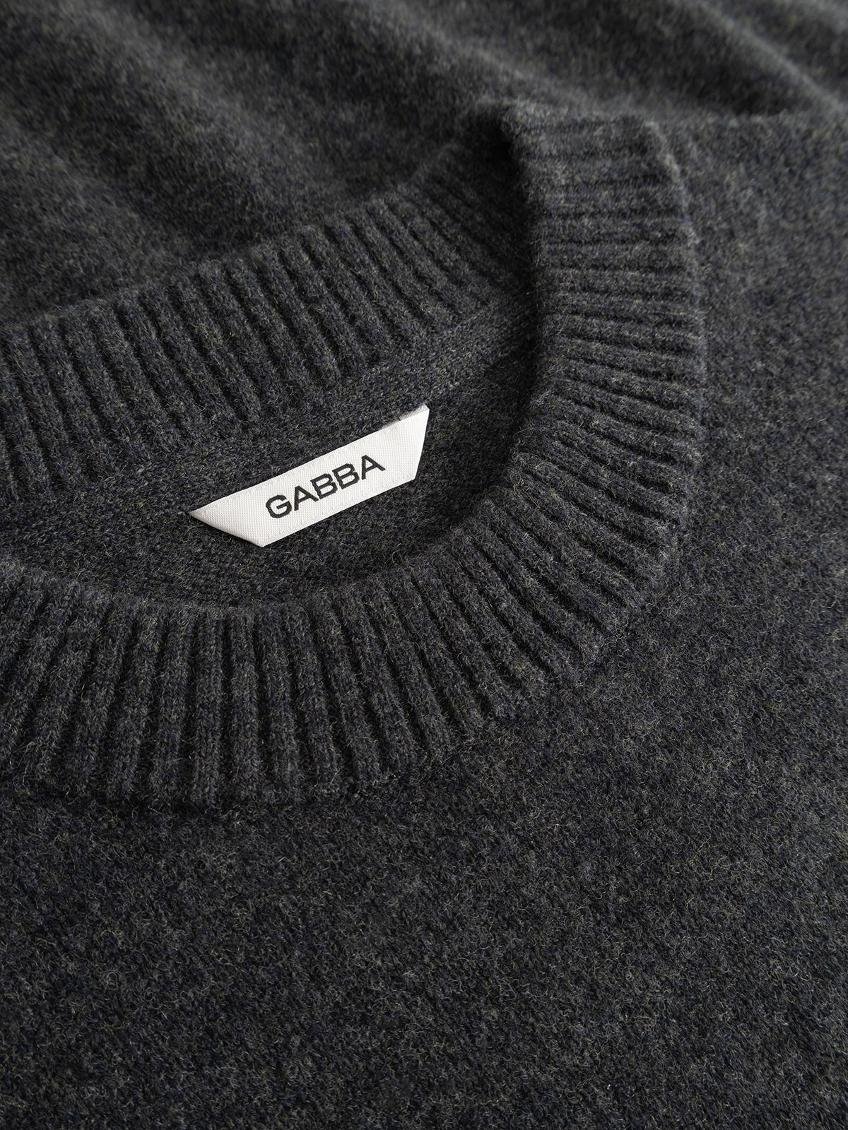 GABtokota Element Aico LS Knit - Dark Grey Mel. – bild 5