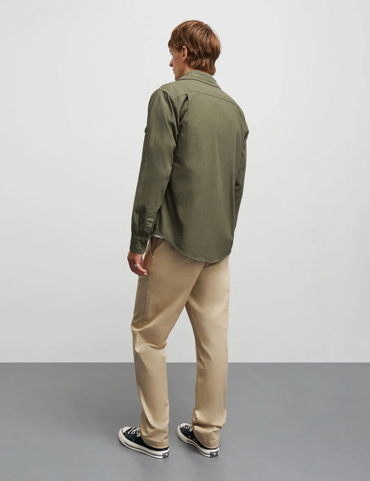 Dyed Canvas Skyler Shirt FAV - 8061 Kalamata