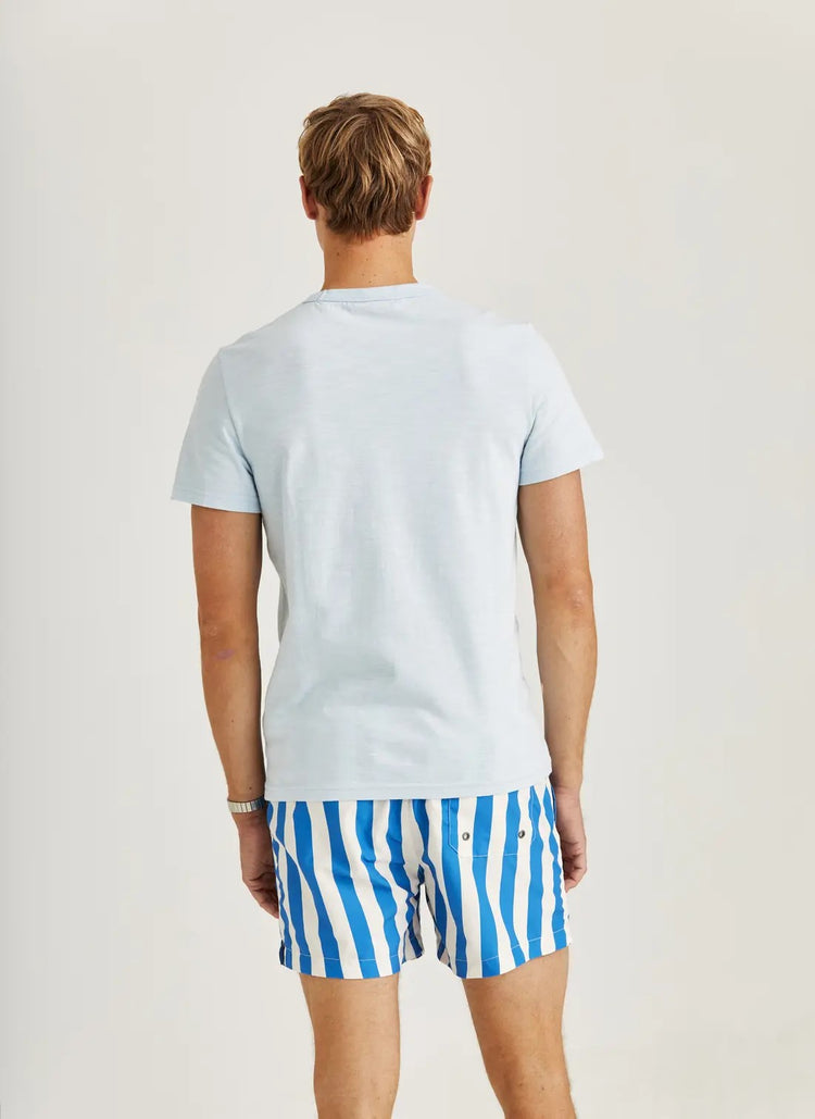 Watson Slub Tee - 54 Light Blue