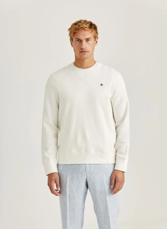 Watson Slub Sweatshirt - 02 Off white