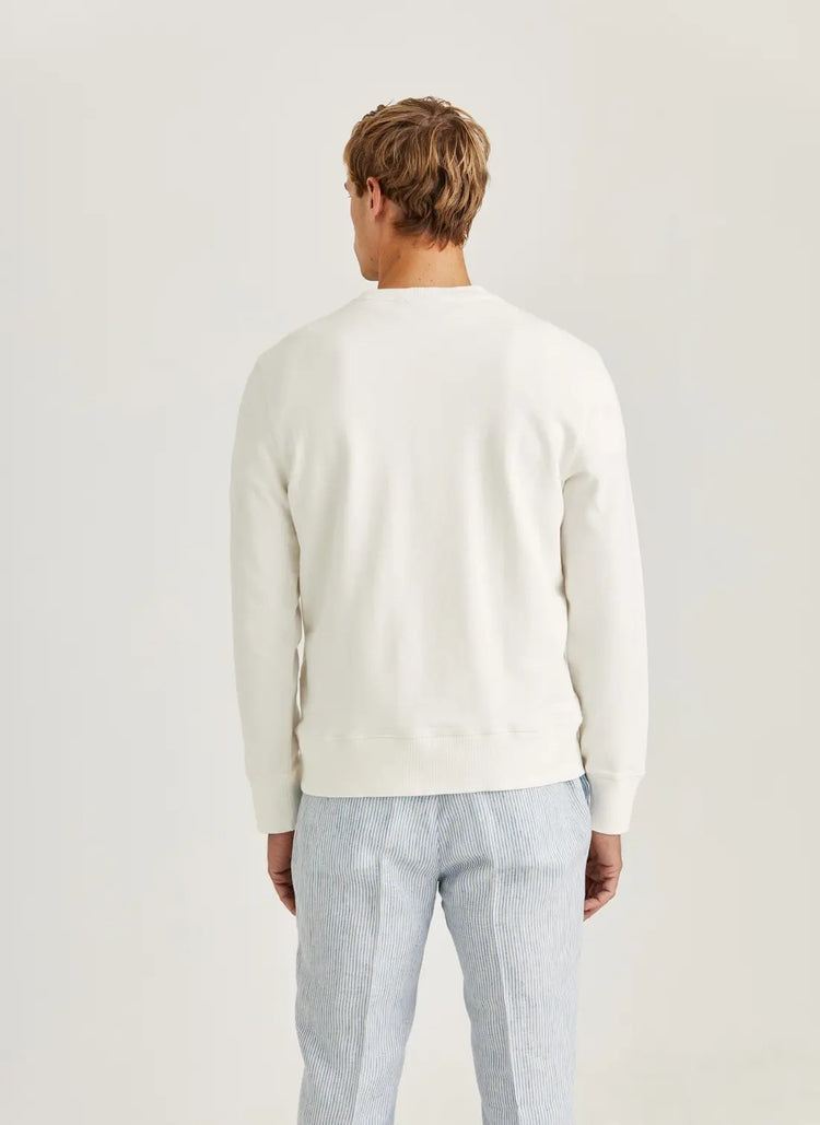 Watson Slub Sweatshirt - 02 Off white