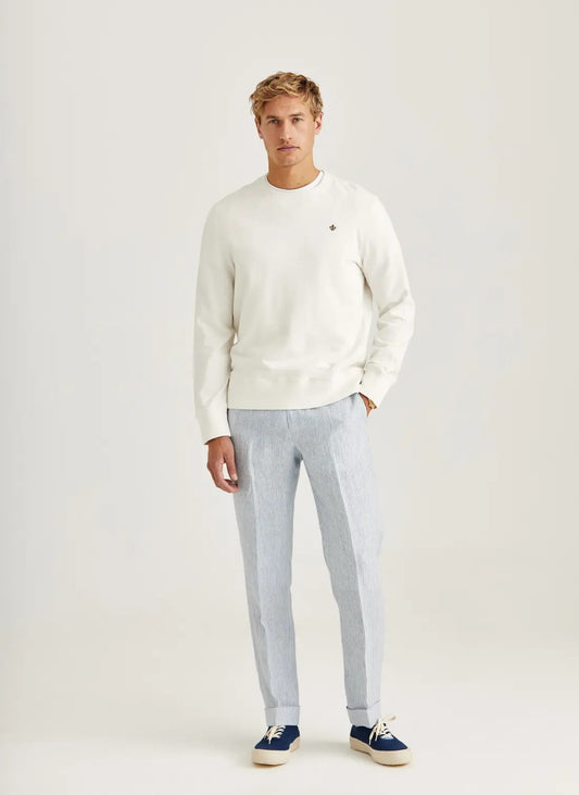 Watson Slub Sweatshirt - 02 Off white