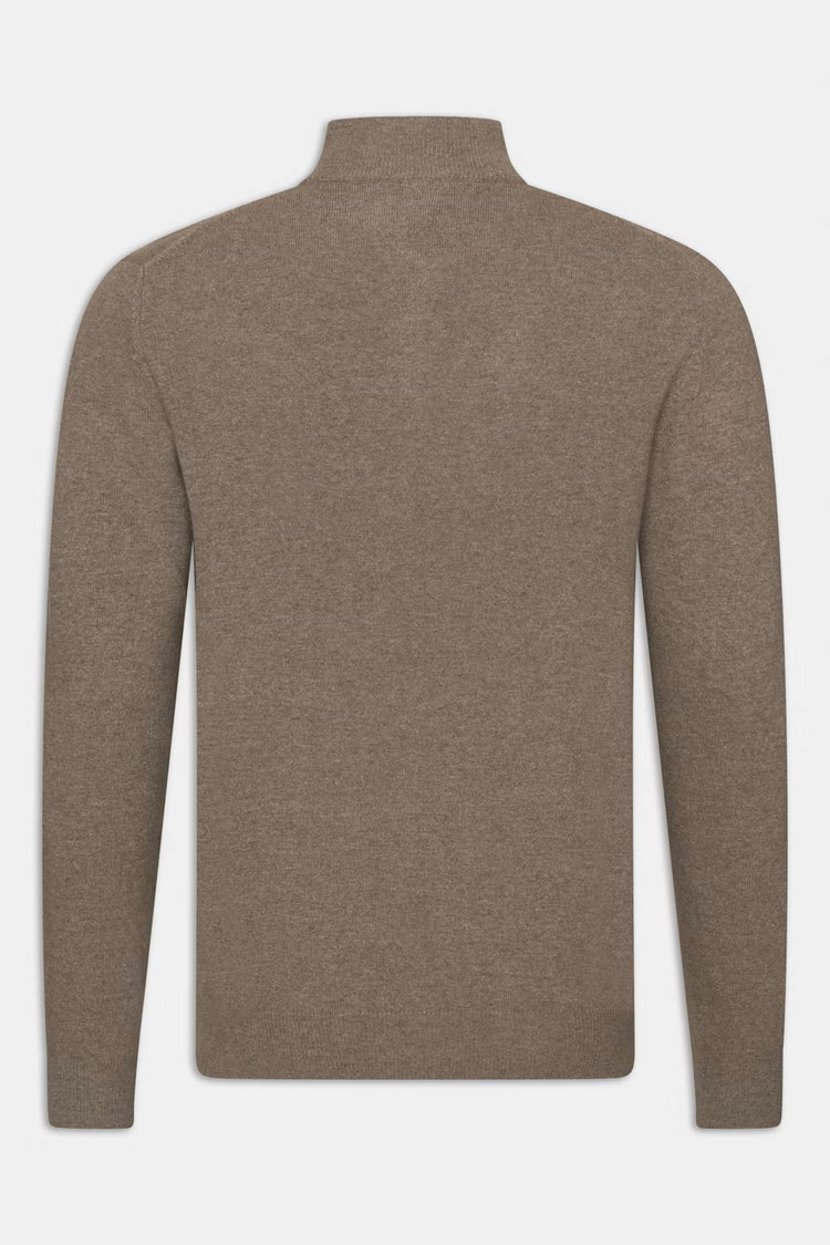 Patton Half Zip - 406 Walnut Beige