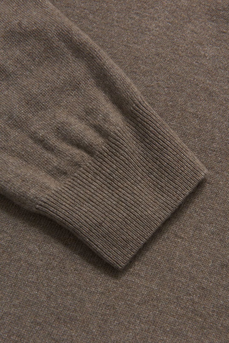 Patton Half Zip - 406 Walnut Beige