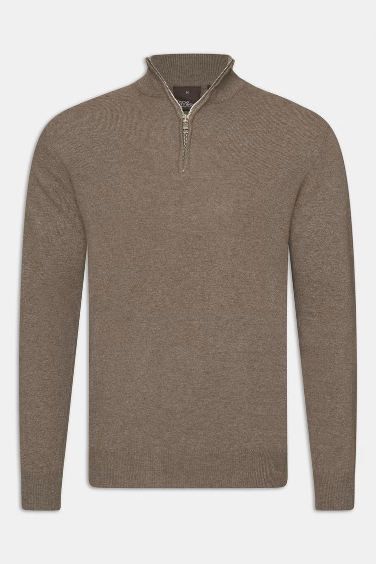 Patton Half Zip - 406 Walnut Beige