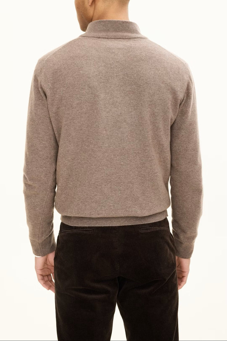 Patton Half Zip - 406 Walnut Beige