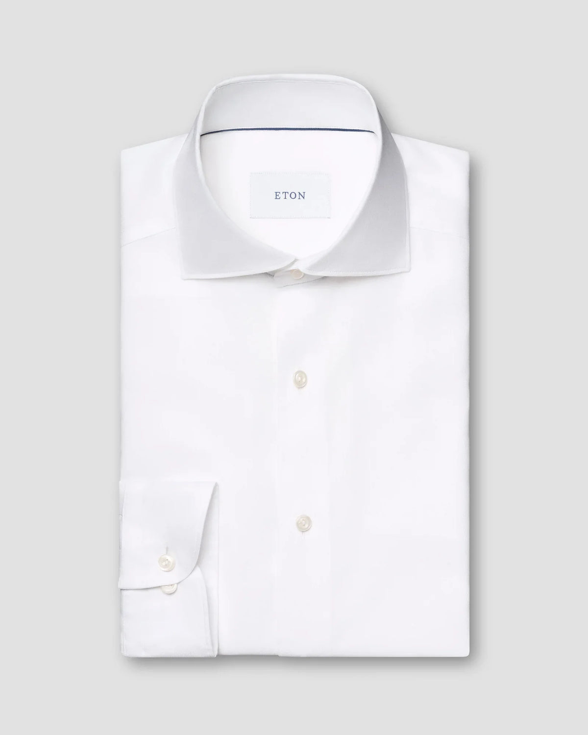 Signature Oxford-skjorta Casual fit - Vit – framsida