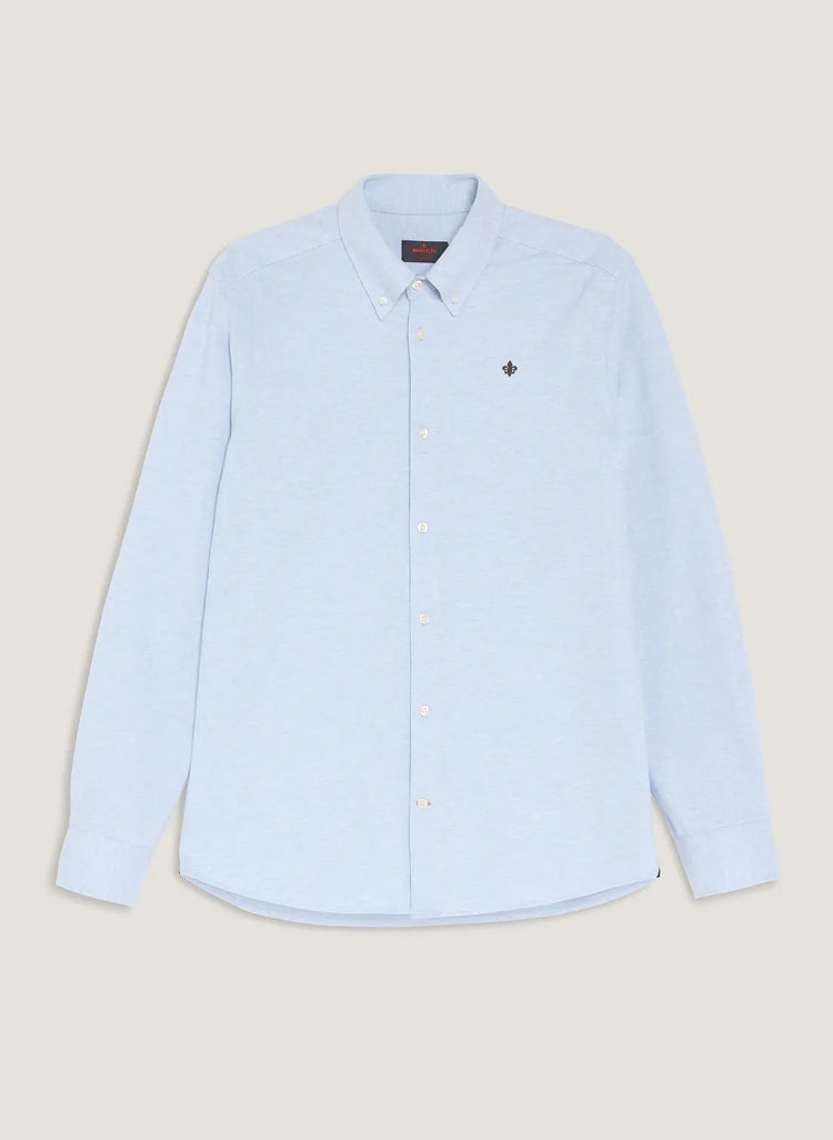 Camden Piqué Shirt - 54 Light Blue