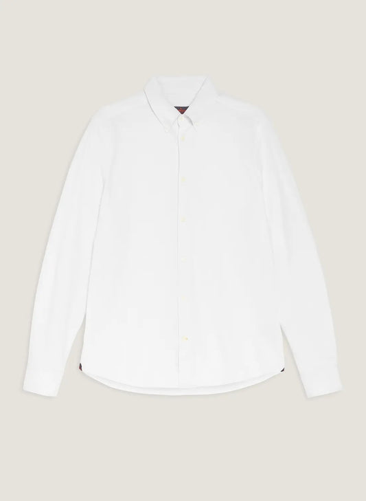 Camden Piqué Shirt - 01 White