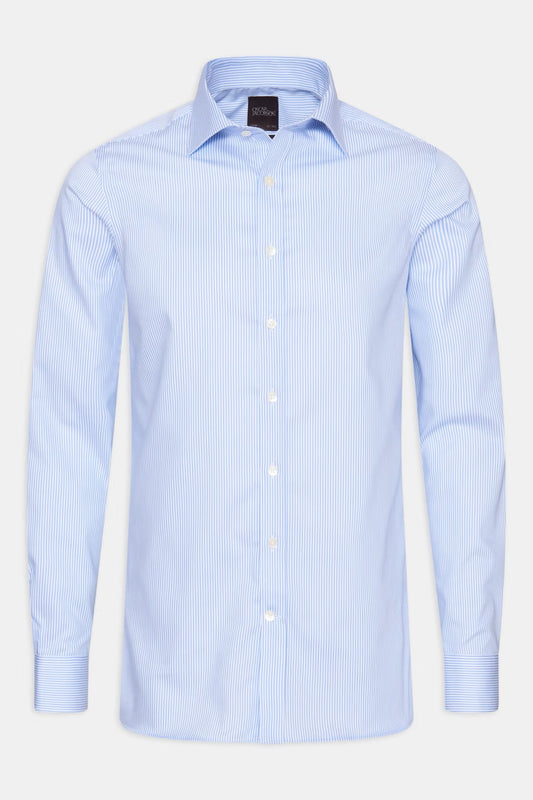 Slim Fit Cut Away Non Iron Banker Stripe - 299