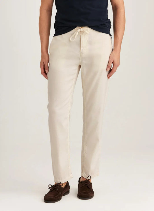 Fenix Linen Trouser - 04 Off white