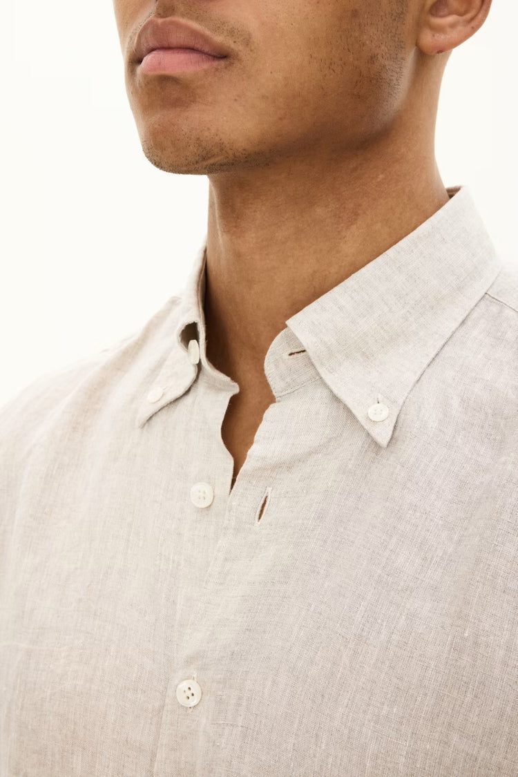 Reg Fit BD Signature Linen - 471 Almond Beige