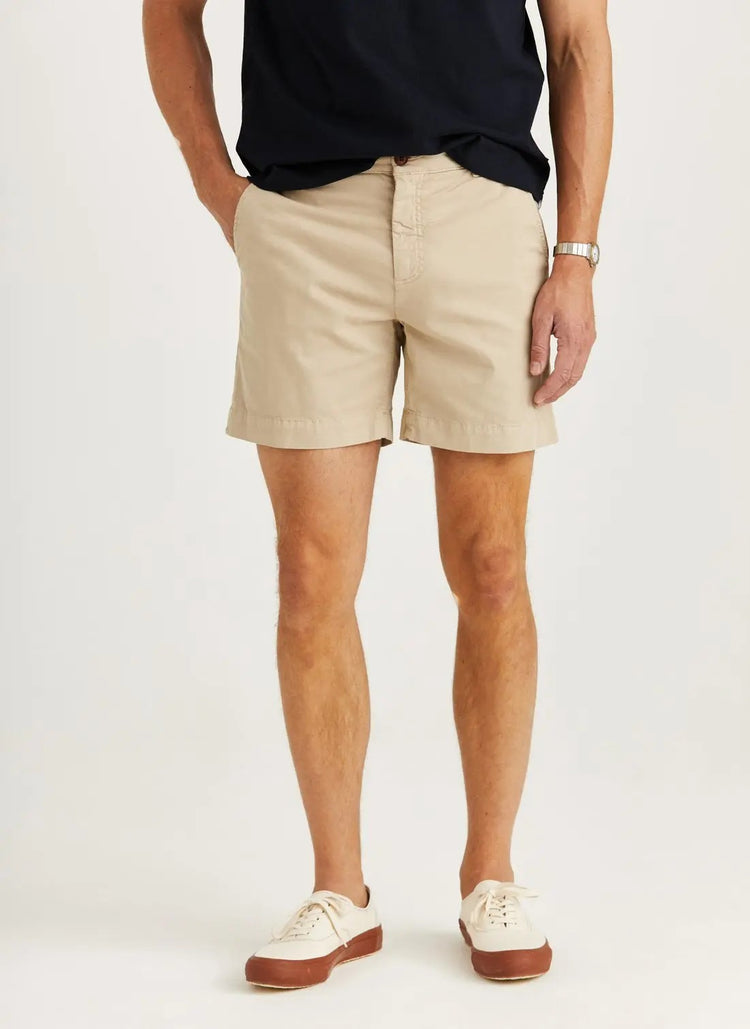 Jeffrey Summer Chino Shorts 10" - 05 Khaki