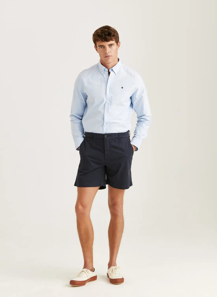 Jeffrey Summer Chino Shorts 10" - 62 blue