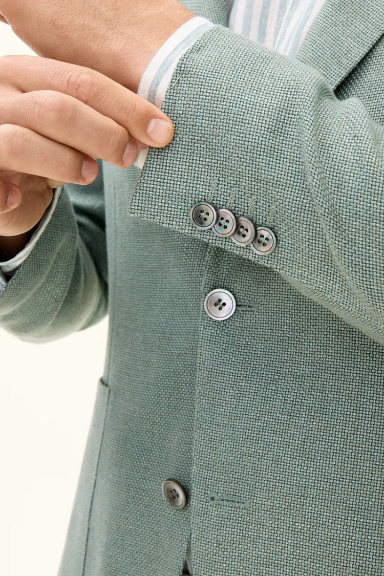 Ferry Patch Blazer - Laurel Green