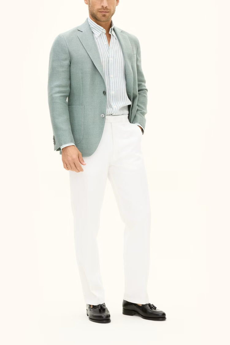 Ferry Patch Blazer - Laurel Green