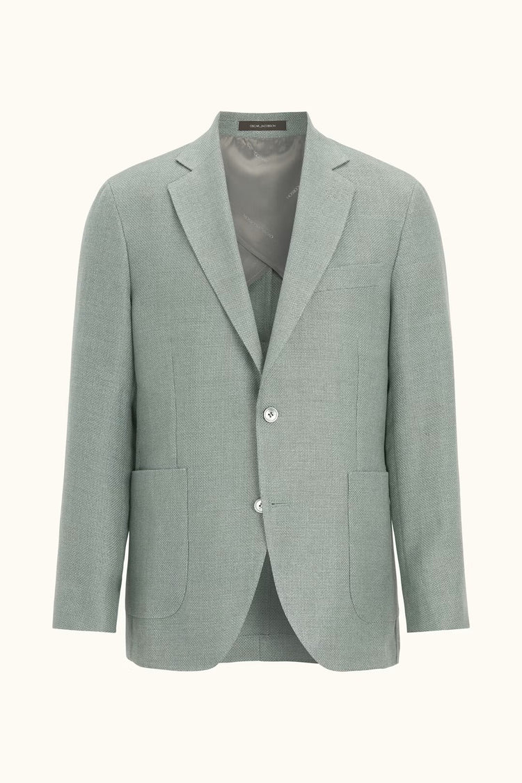 Ferry Patch Blazer - Laurel Green