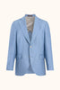 Ferry Soft Blazer Linne - Blueberry Blue