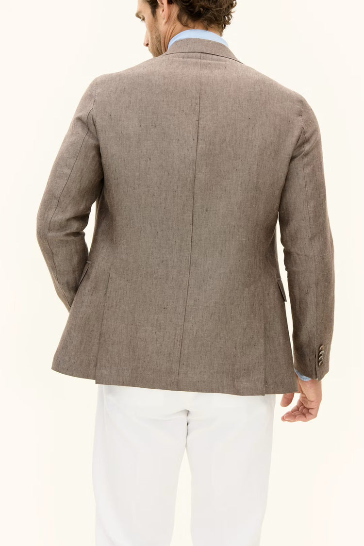 Ferry Soft Blazer Linne - 546 Dusk Brown