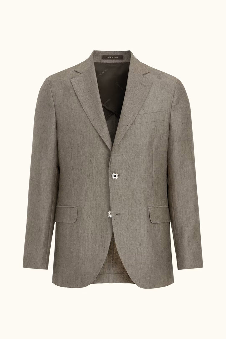 Ferry Soft Blazer Linne - 546 Dusk Brown