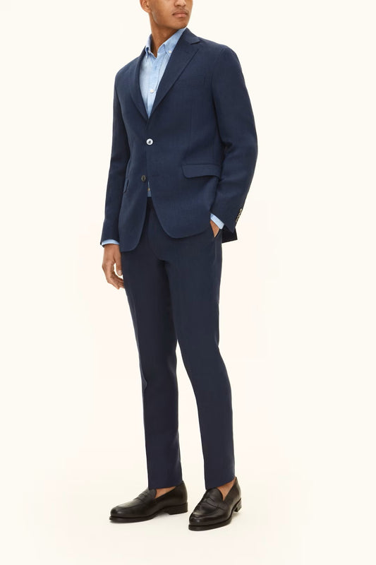 Ferry Soft Blazer Linne - 210 Navy