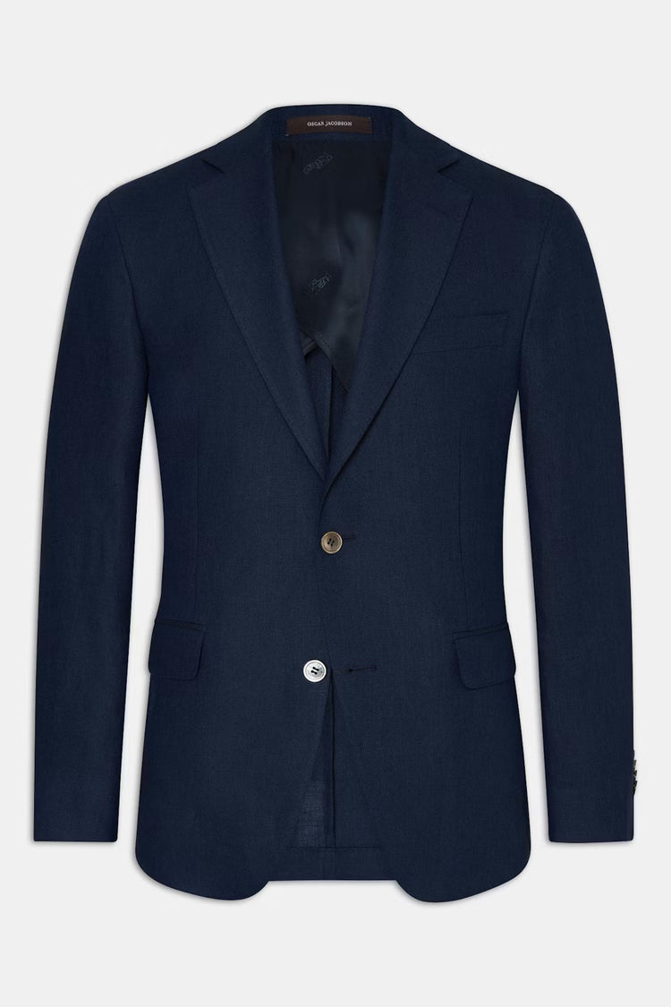 Ferry Soft Blazer Linne - 210 Navy
