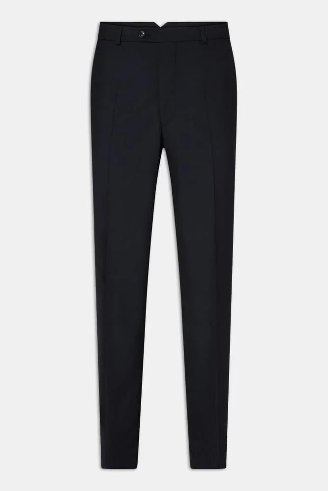 Oscar Jacobson Del S 8515 - 210 mörkblå kostymbyxa herr