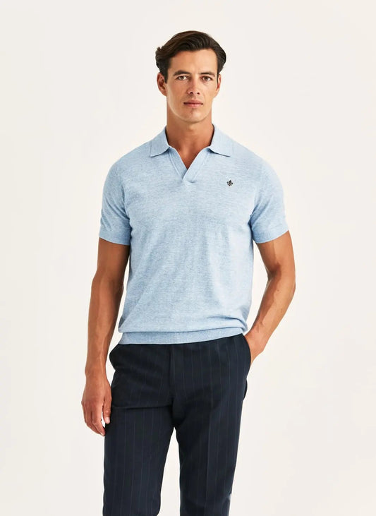Randall Resort Polo - Light Blue