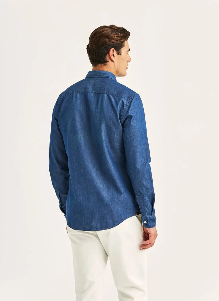 Light Denim Shirt - Old Blue
