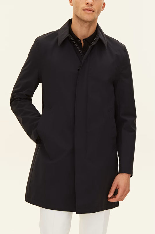 Car Coat - 210 Navy