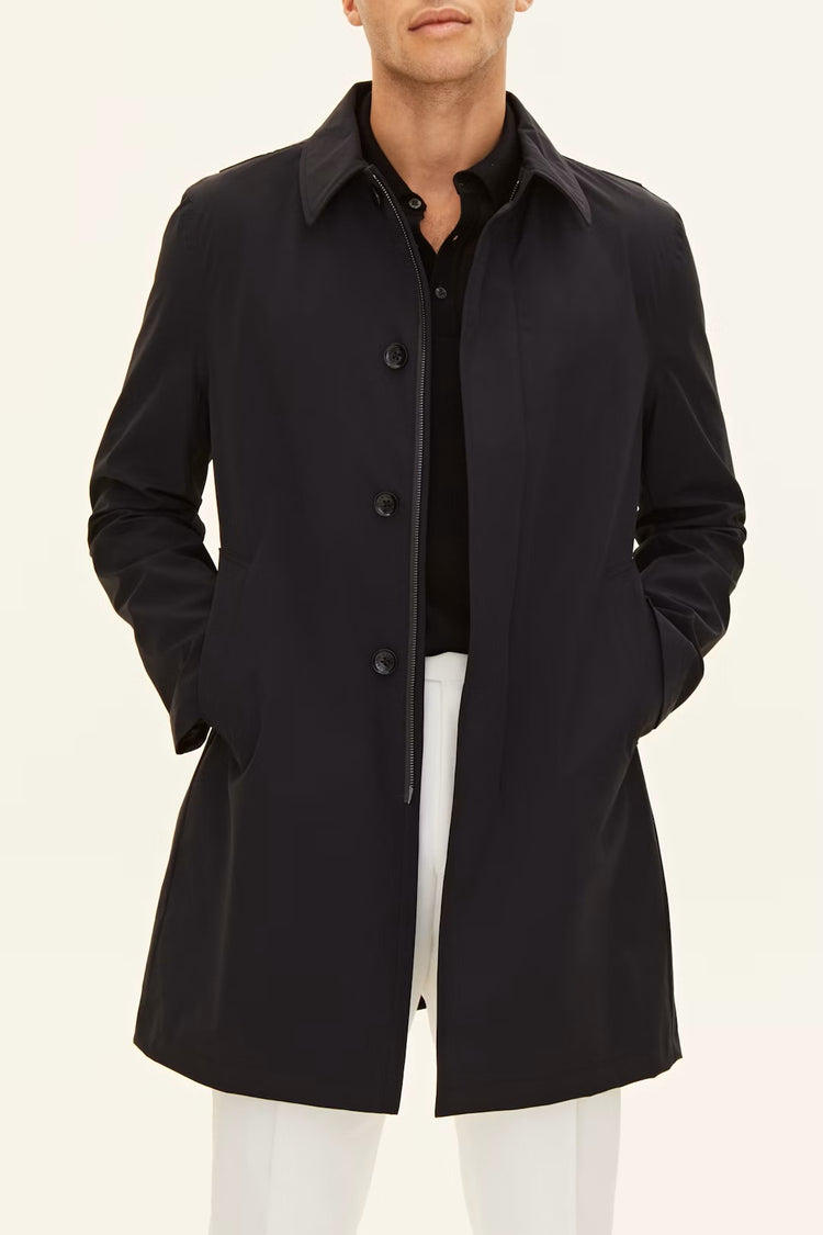 Car Coat - 210 Navy