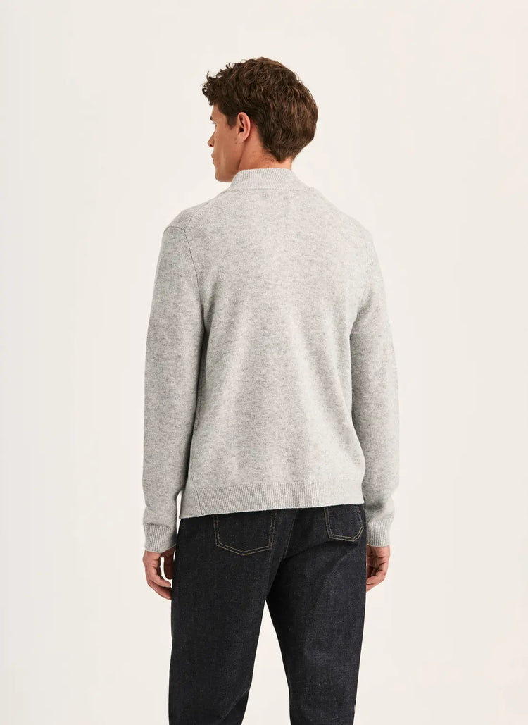 Hertford Button Cardigan - Grey