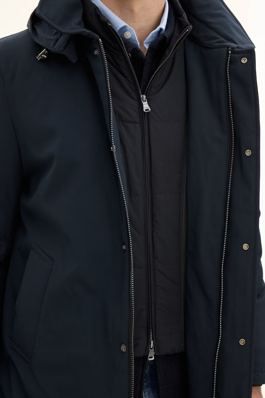 Wynter Padded Jacket - Mörkblå