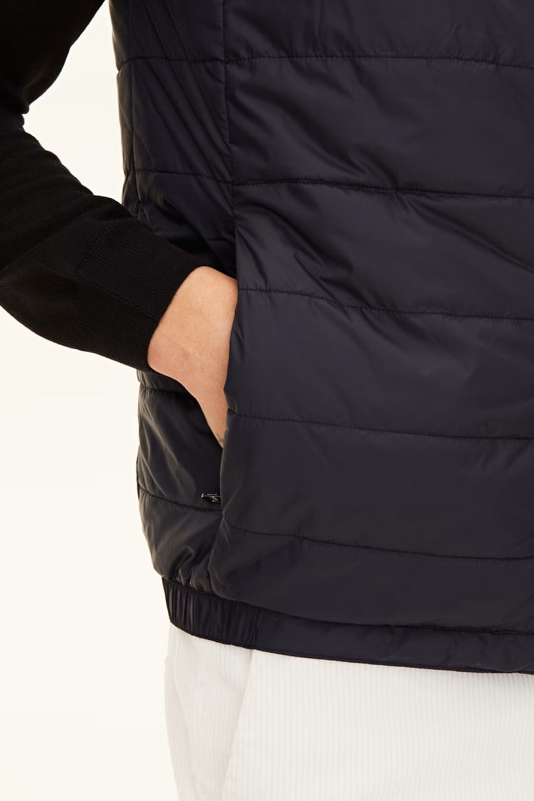 Lätt vadderad Nylon Väst - Navy