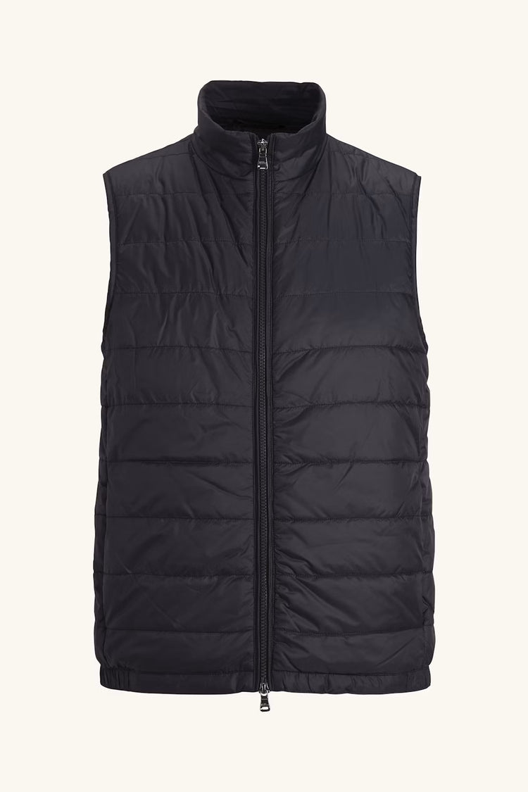 Lätt vadderad Nylon Väst - Navy