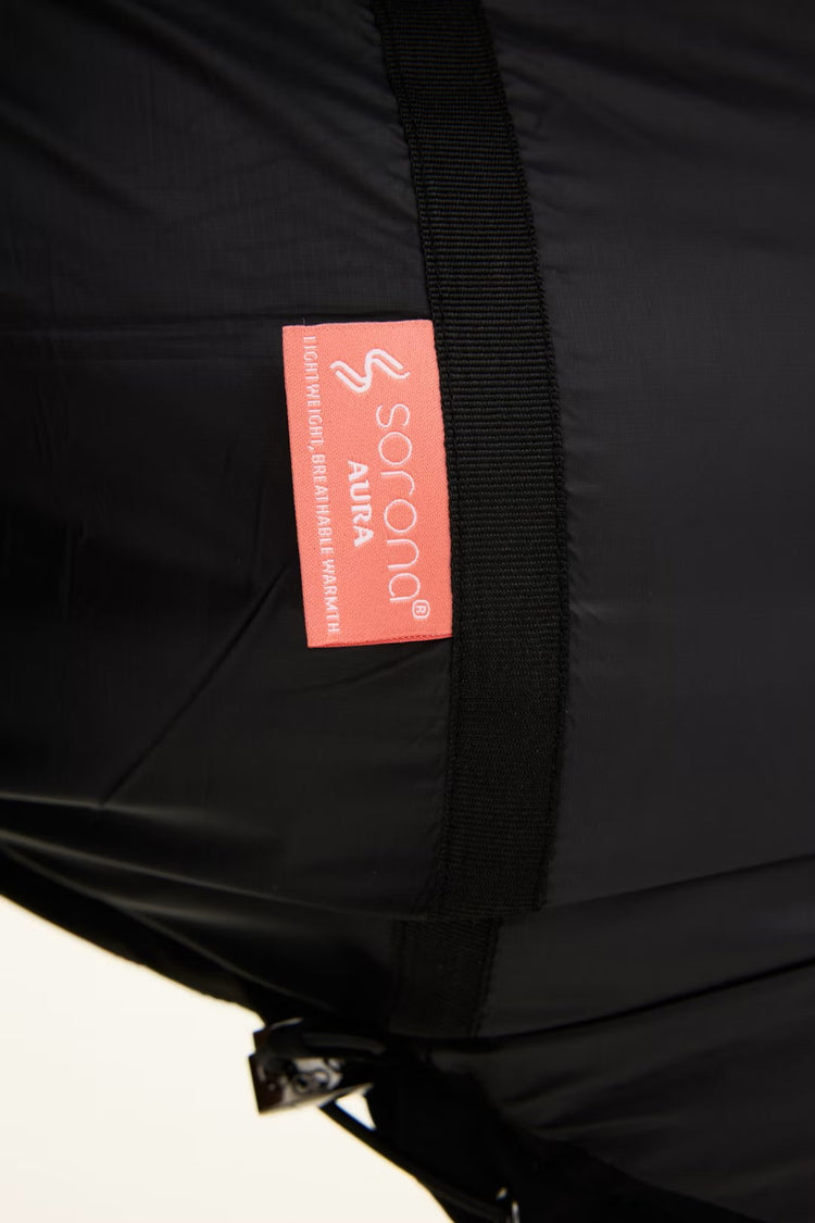 Hooded Puffer Vind & Vattentålig Jacka - Black