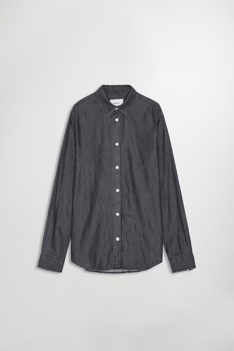 Colby Shirt - Grey Denim