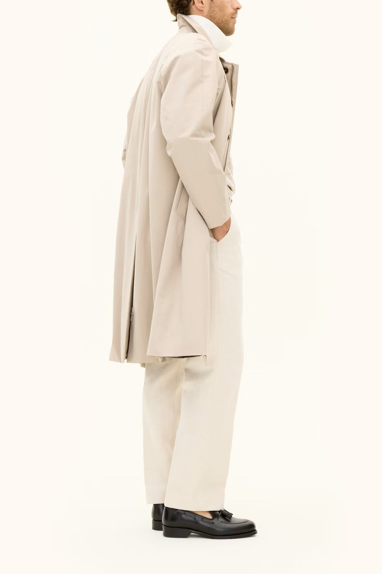 Raglan Coat - Kit White