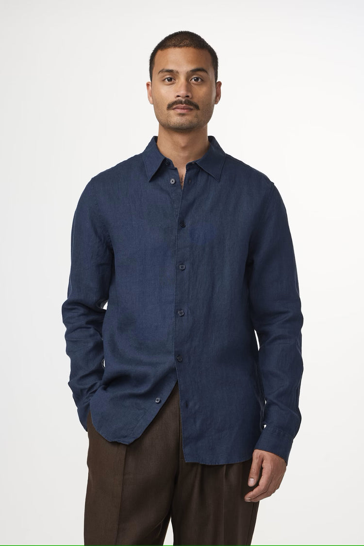 Enzo Shirt 5708 - 200 Navy Blue