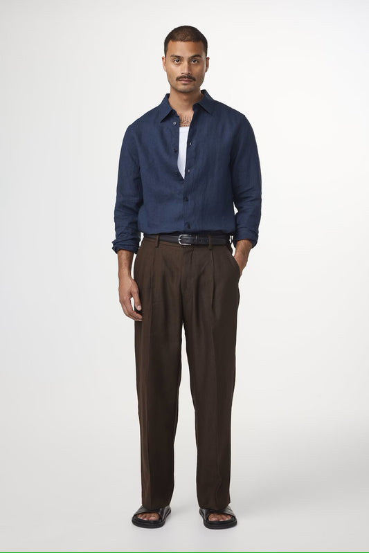 Enzo Shirt 5708 - 200 Navy Blue