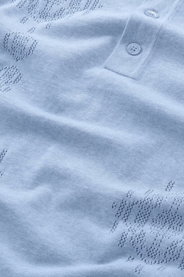 Thor SS Polo 6686 - Cerulean