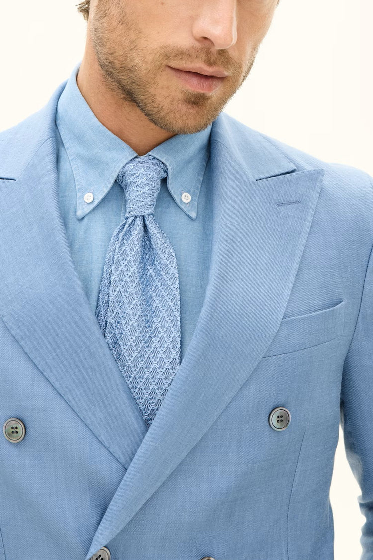 Farris Patch Soft Blazer - 289 Smog Blue