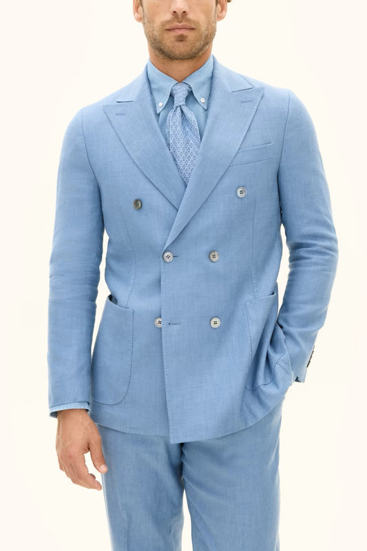 Farris Patch Soft Blazer - 289 Smog Blue